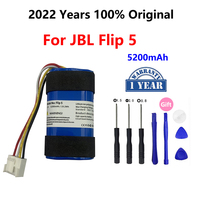 100% oryginalna wymienna Bateria do JBL Charge Flip Pulse Xtreme 2 3 4 5 dla Harman Kardon Go Play Onyx Mini głośnik Bateria 5